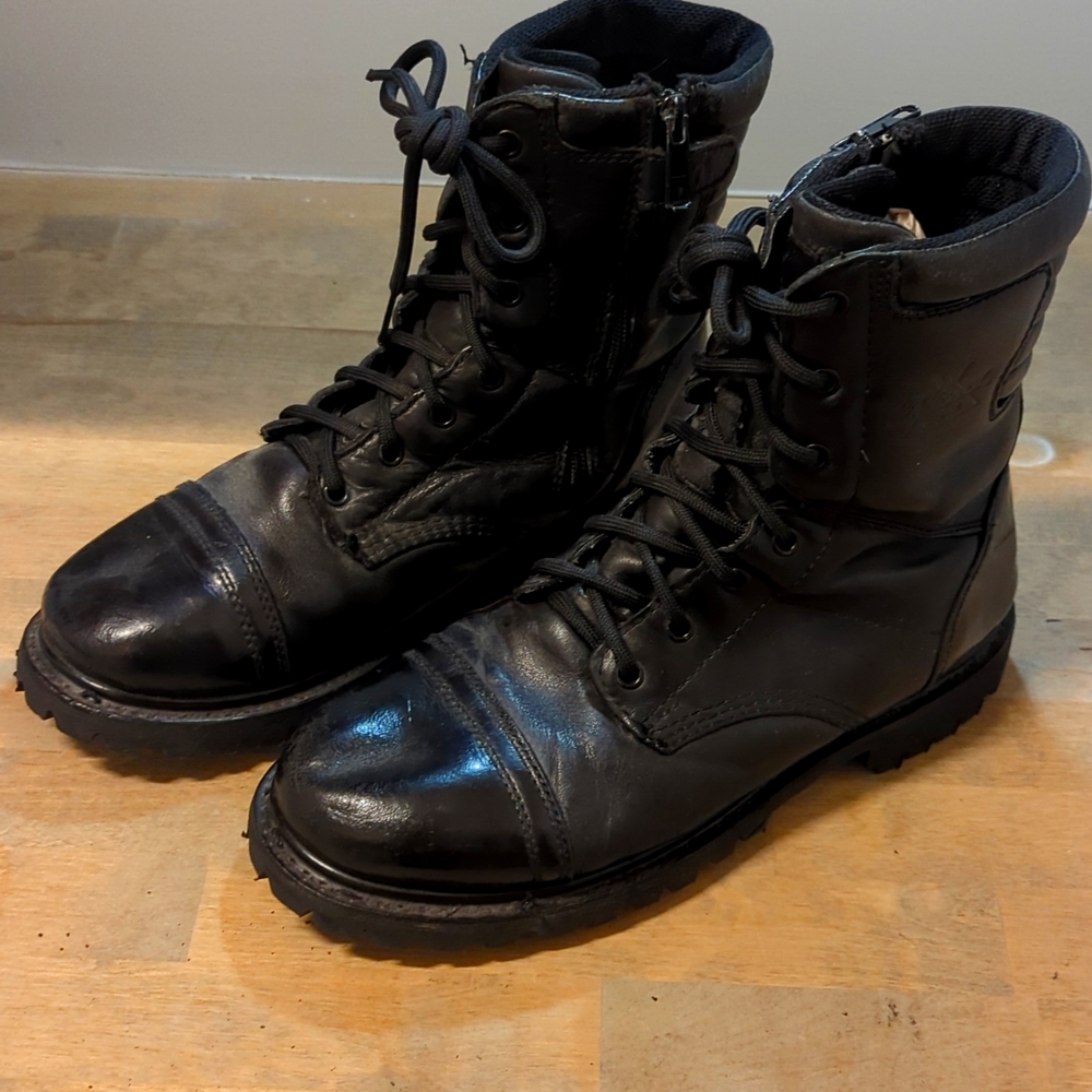 Throgood 8" Trooper Side Zip Boots